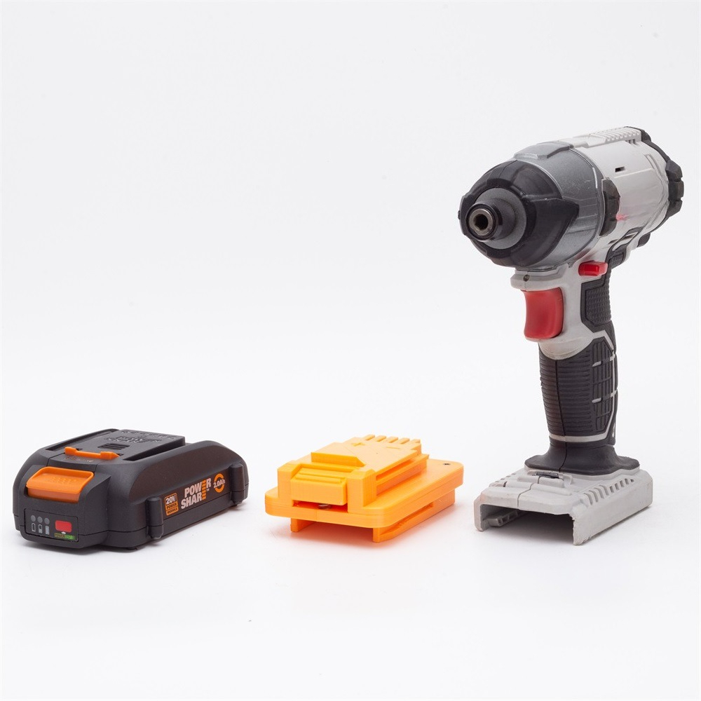 Black+Decker Tool 20V Max - Adapter konwertera baterii Worx 20V 6-pin