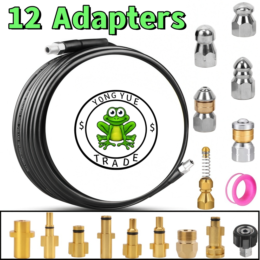 Drain Pipe Clip - Zestaw do czyszczenia kanalizacji z myjki