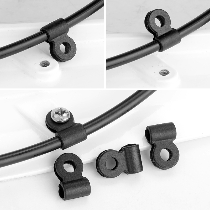 Klips mocujący linkę rowerową  – Plastic Pipe Clip recenzja i cena
