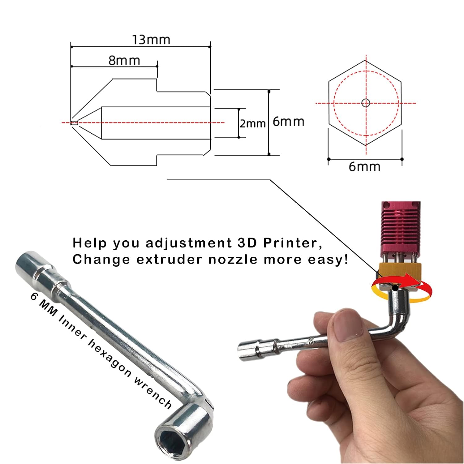 CREALITY 20 szt. Dysze mosiężn – Creality Printer Ender 3 recenzja i cena