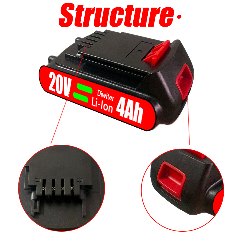 Akumulator 18V 4000mAh zamienn – Black+Decker Tool 20V Max recenzja i cena