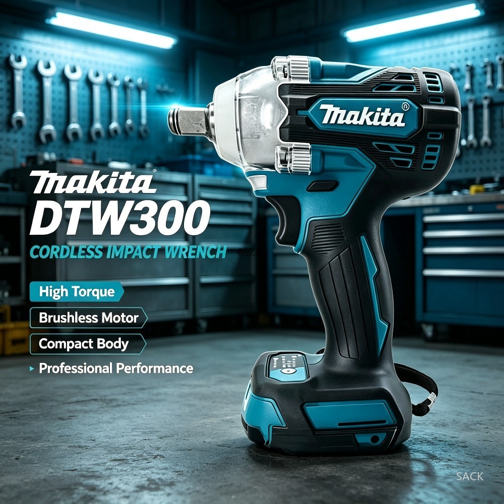 Bezszczotkowy, akumulatorowy k – Makita Drill Dtw300 recenzja i cena